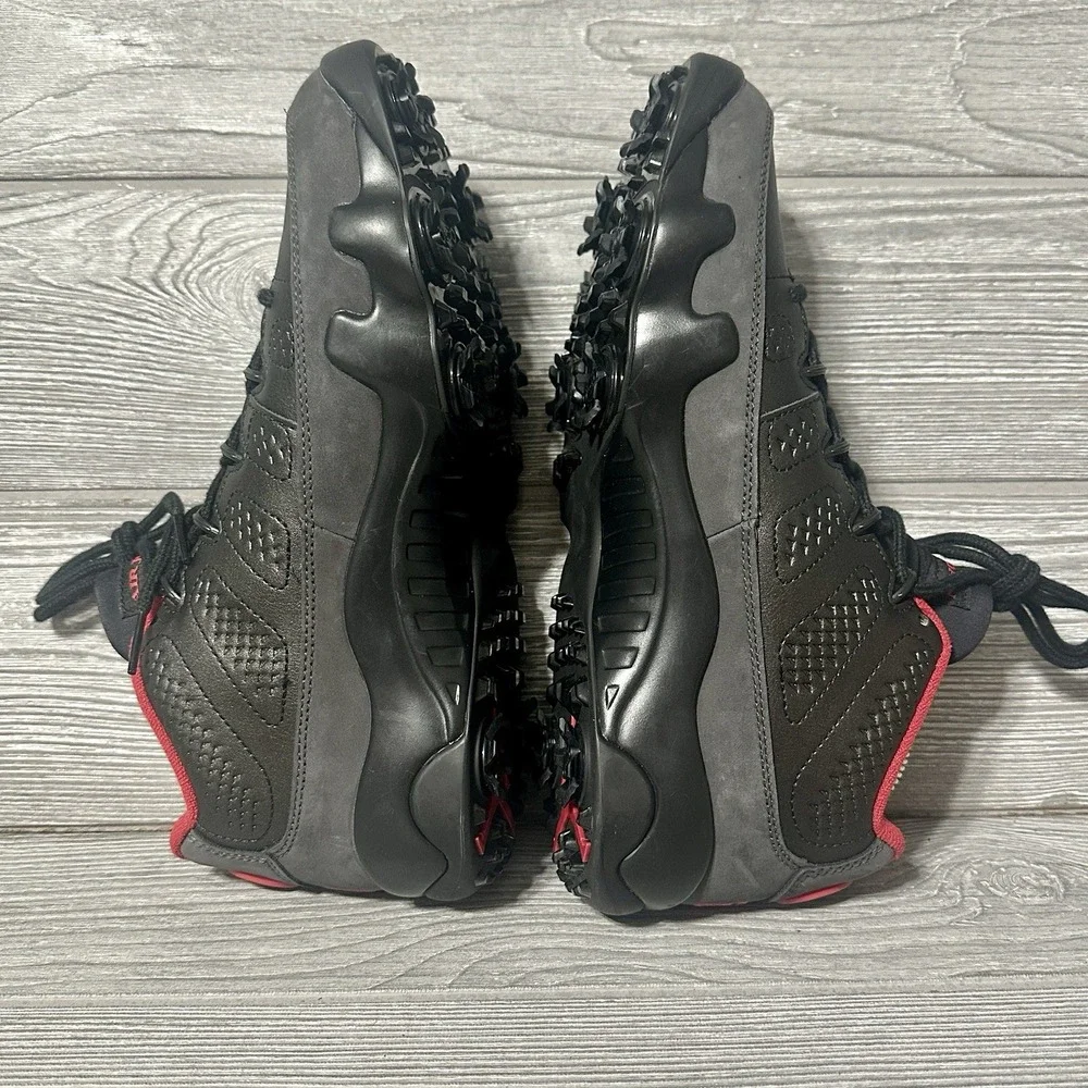 Nike‎ Air Jordan 9 Low Golf Sneakers Black True Red FJ5934-002 Men's Size 9 New